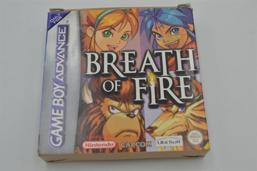 Breath of Fire - UKV - I æske - GameBoy Advance spil (B Grade) (Genbrug)